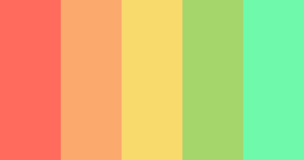Download bittersweet shades color palette PNG image (landscape)