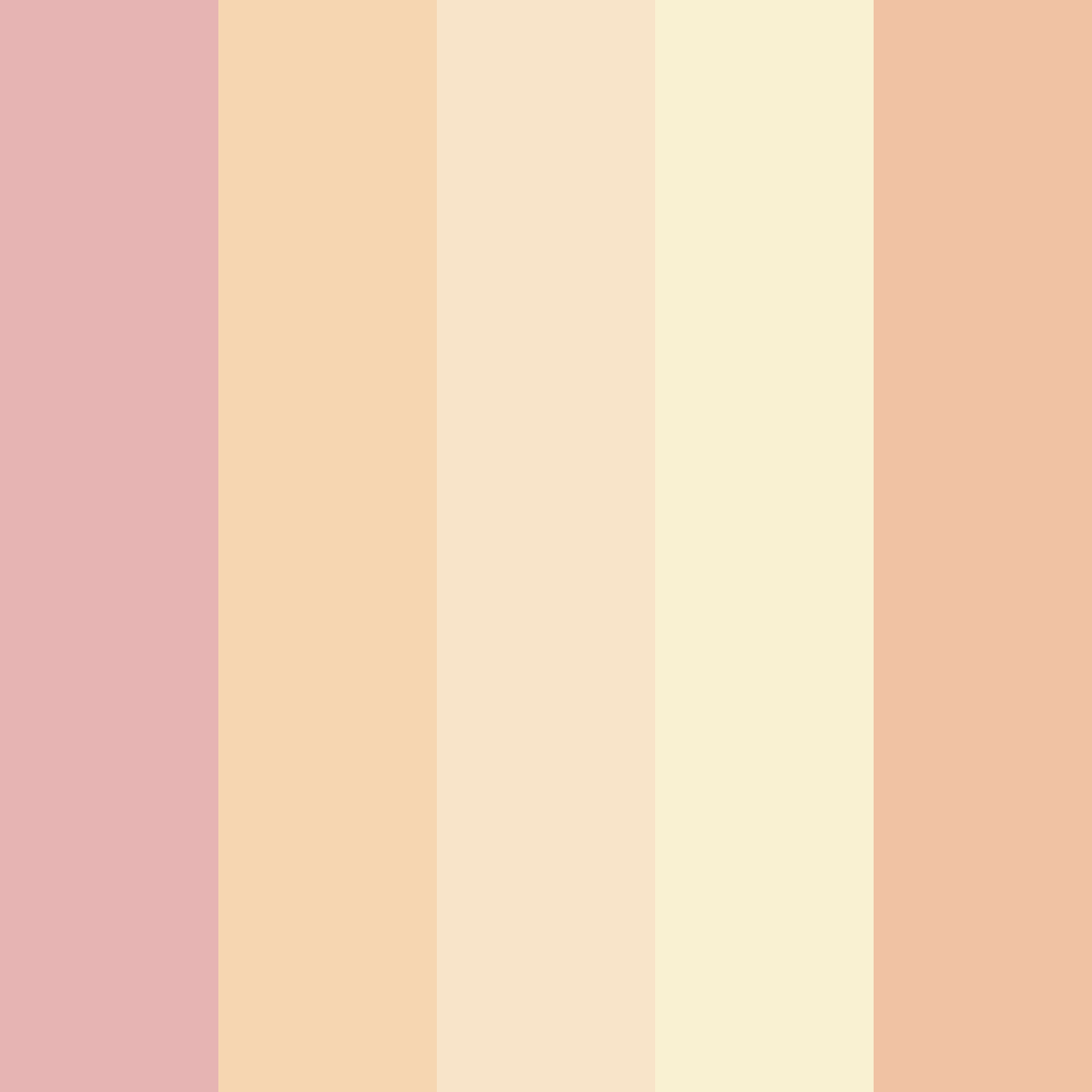Download light pink color palette PNG image (square)