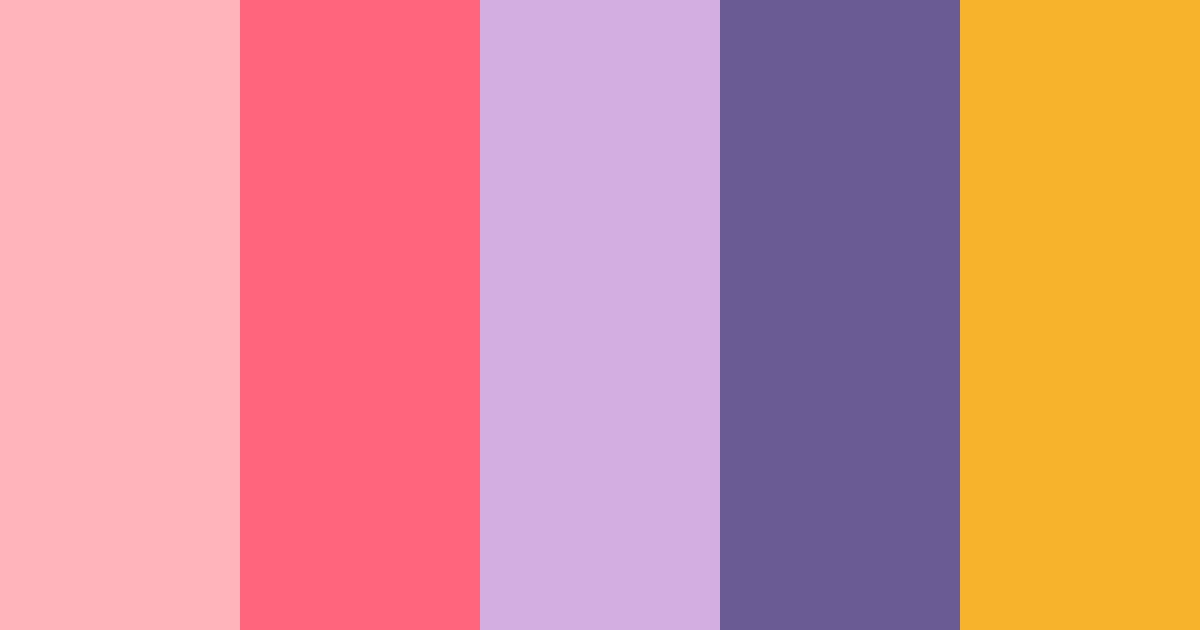 Download pink pure color palette PNG image (landscape)