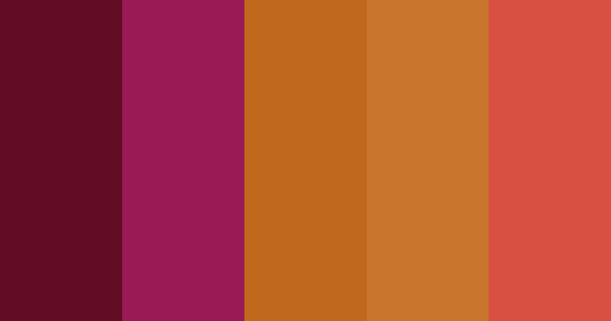 Download wine tones color palette PNG image (landscape)