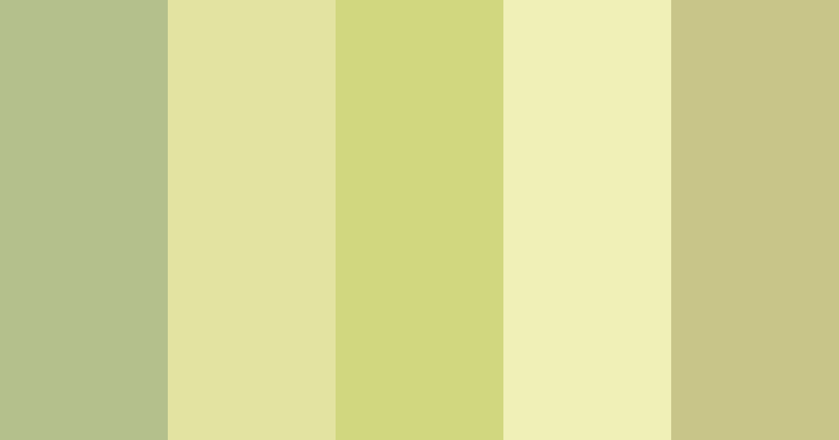 Download light green color palette PNG image (landscape)