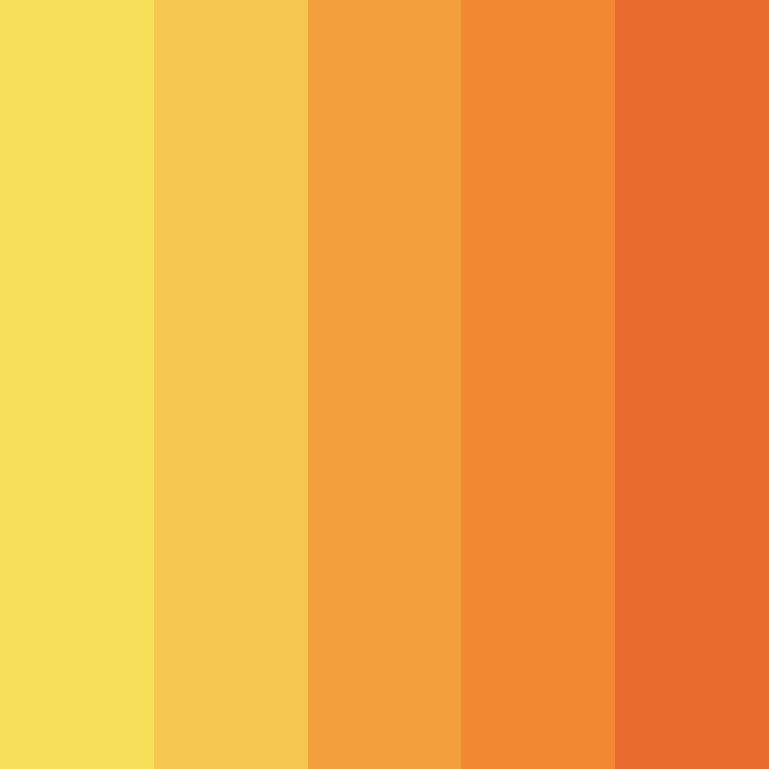 Download dandelion yellow color palette PNG image (square)