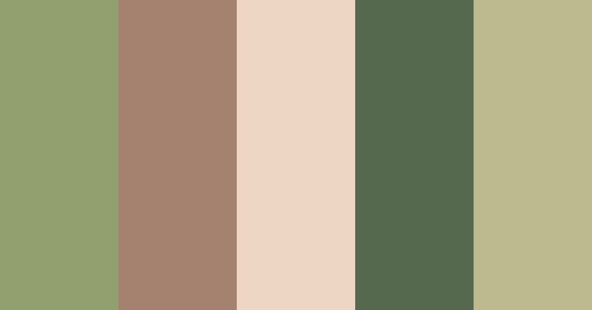 Download forest whisper color palette PNG image (landscape)