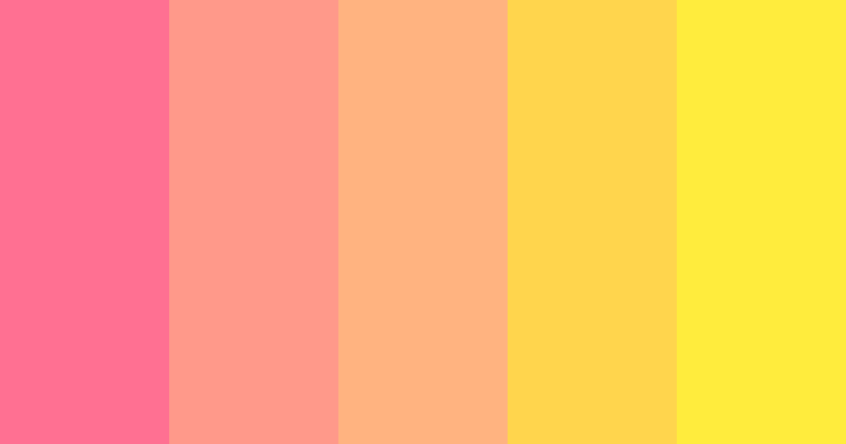 Download blush bouquet color palette PNG image (landscape)