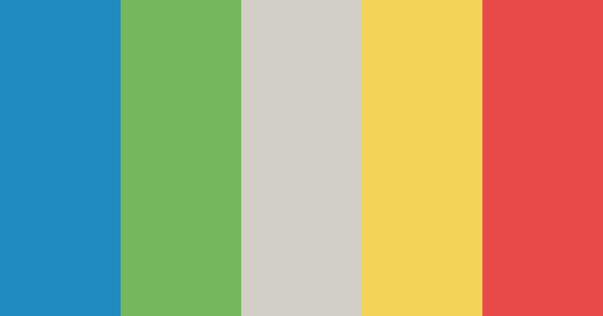 Download blue green sunset color palette PNG image (landscape)