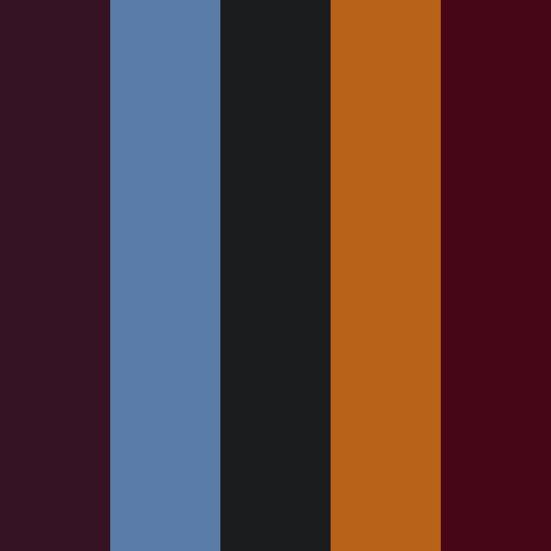 Download twilight forest color palette PNG image (square)