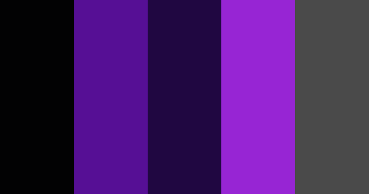 Download midnight bloom color palette PNG image (landscape)