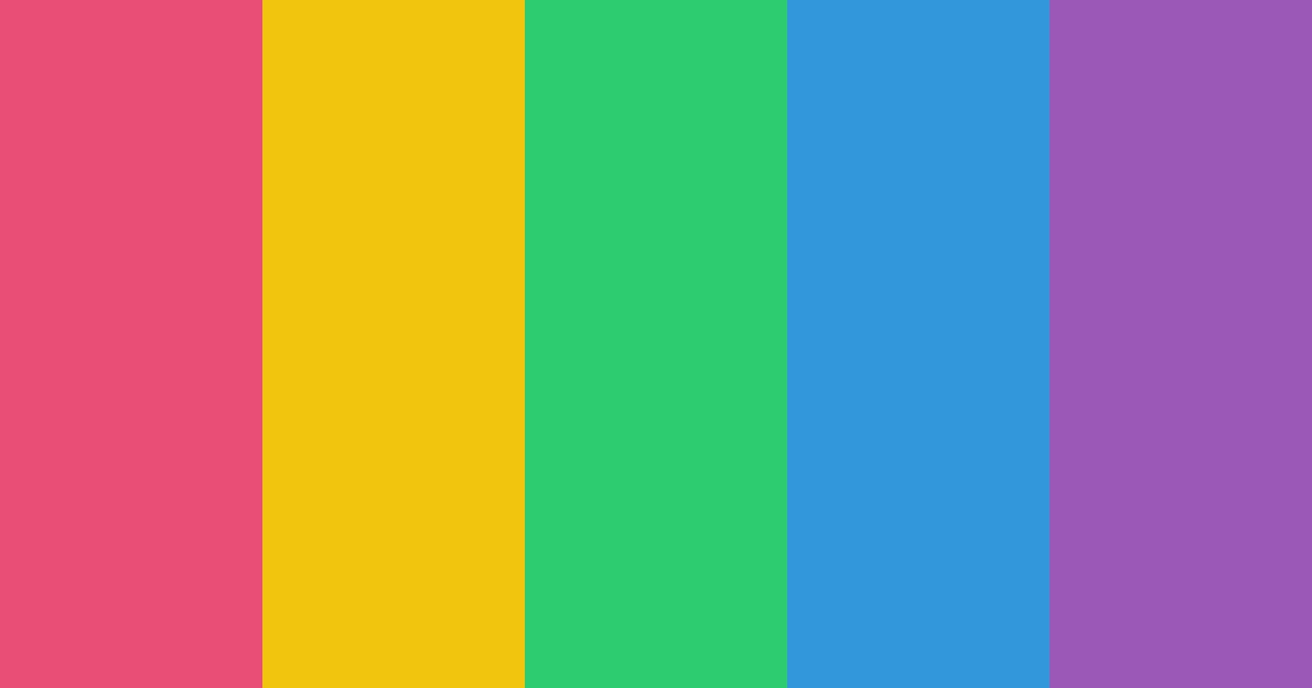 Download vibrant threshold color palette PNG image (landscape)