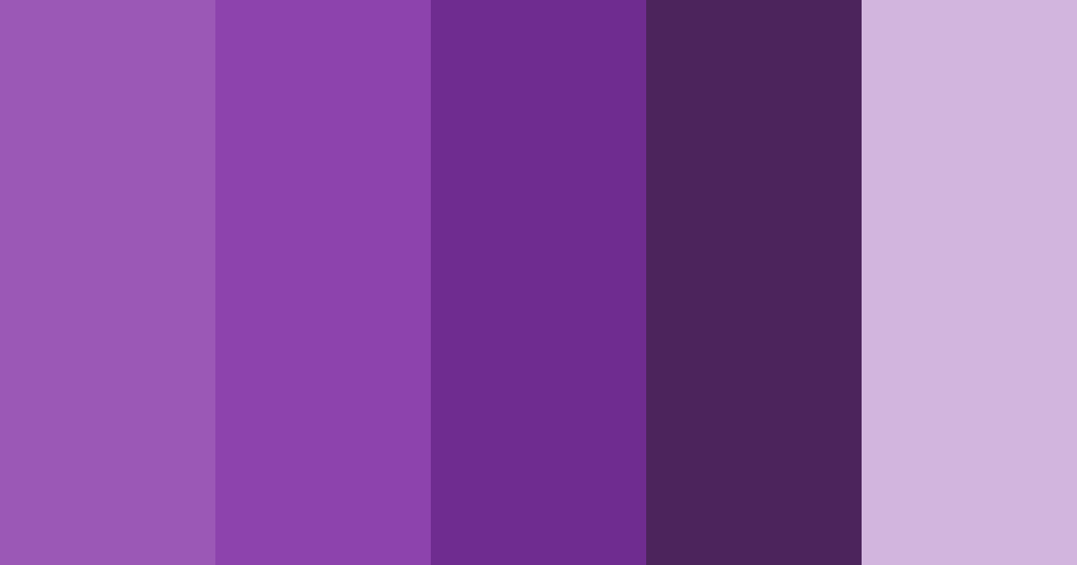 Download celestial lavender dream color palette PNG image (landscape)