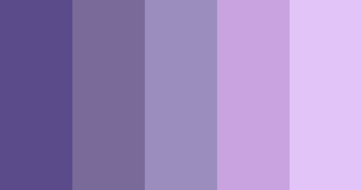 Download purple dusk color palette PNG image (landscape)