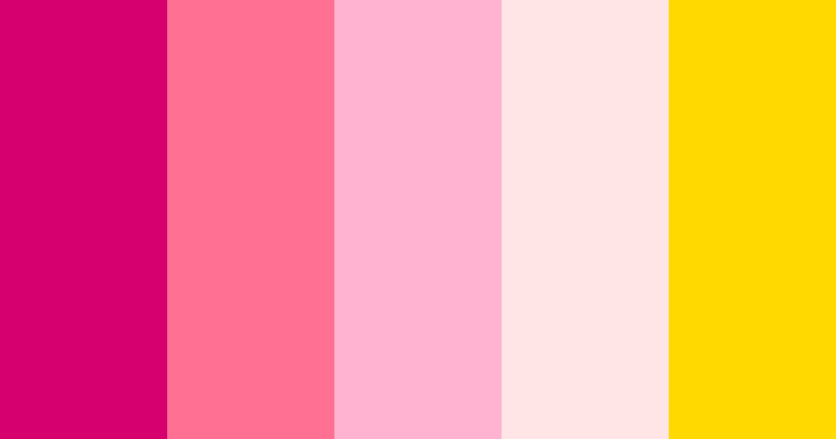 Download magenta sunset color palette PNG image (landscape)