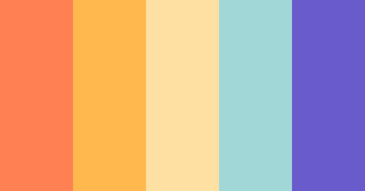 Download renaissance dreams color palette PNG image (landscape)