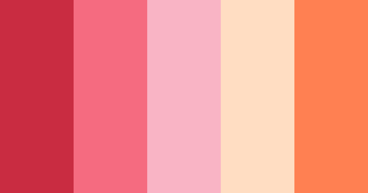 Download raphael red shades color palette PNG image (landscape)