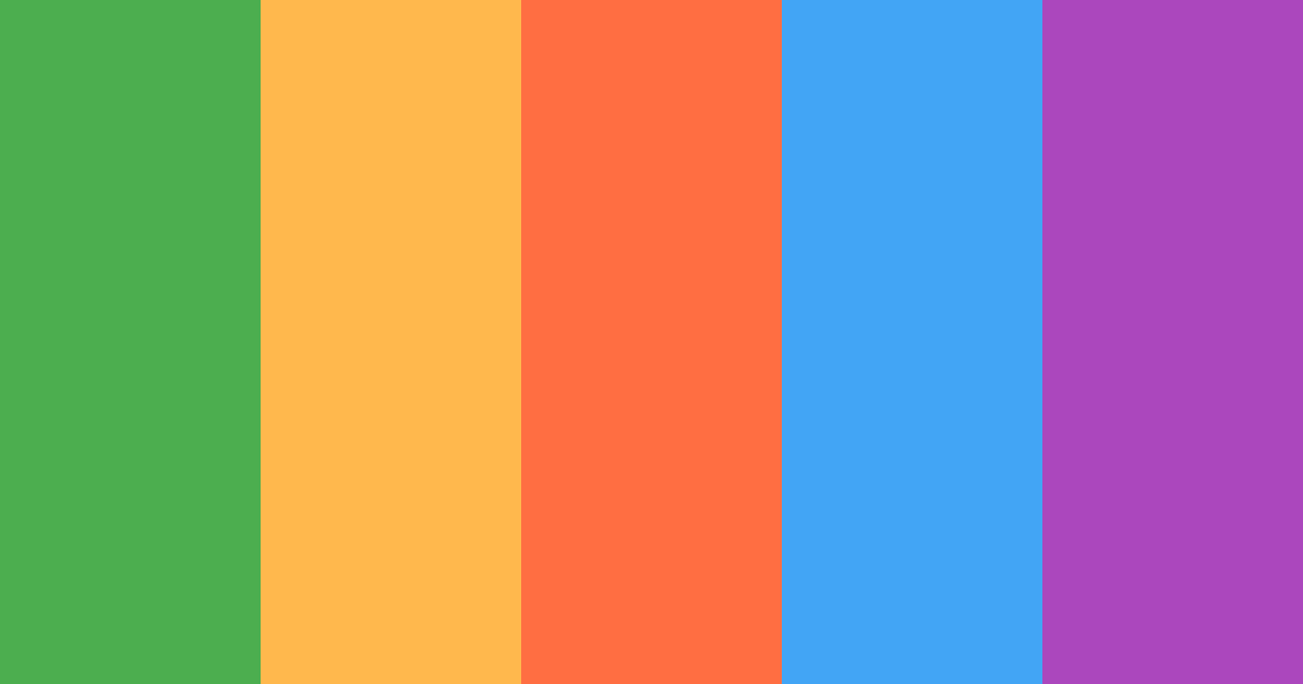 Download green digestive color palette PNG image (landscape)