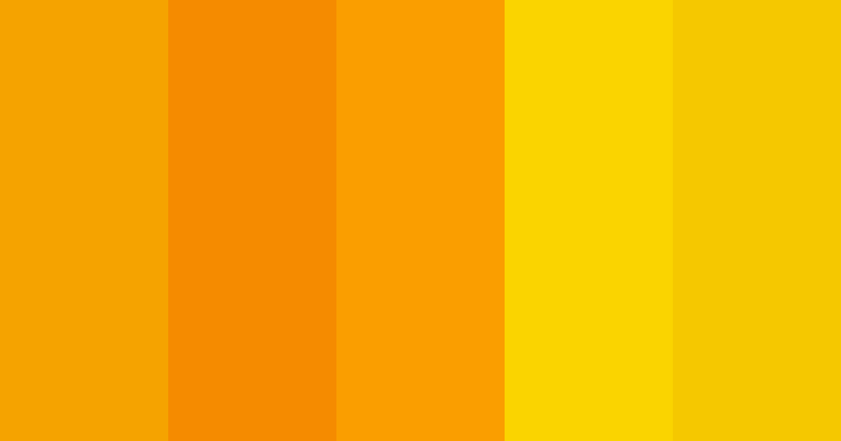 Download golden embrace color palette PNG image (landscape)