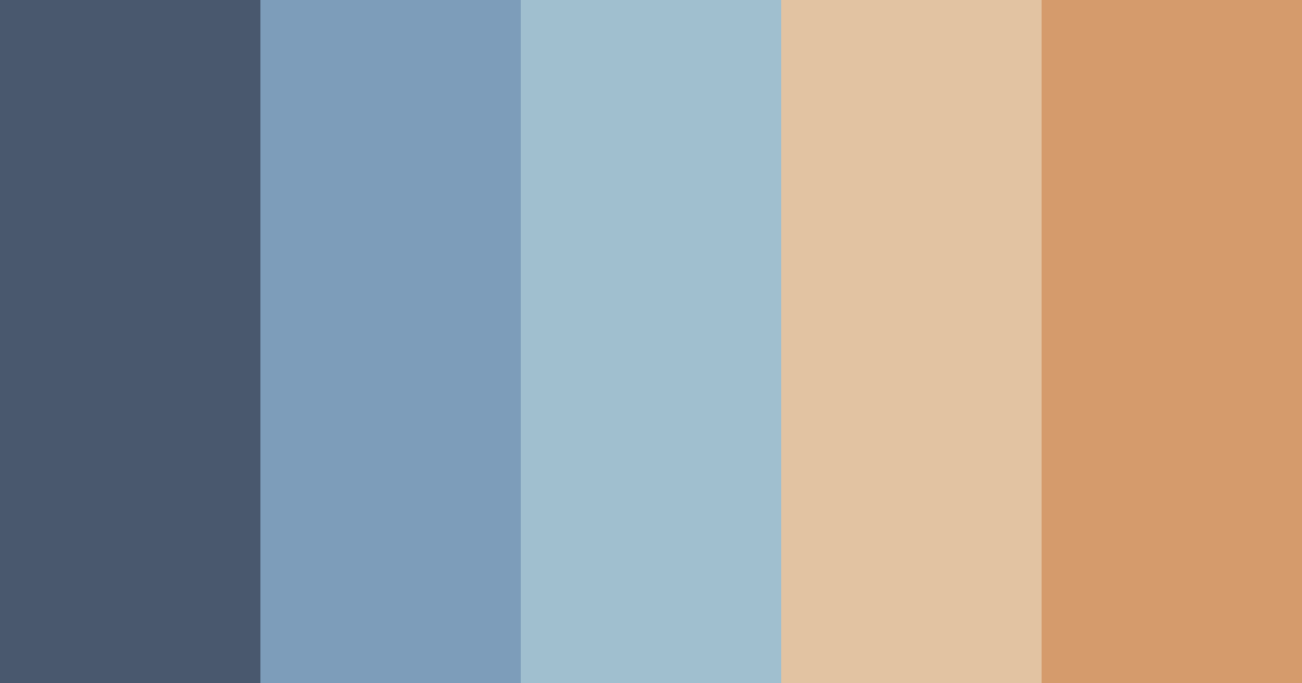 Download blue storm color palette PNG image (landscape)