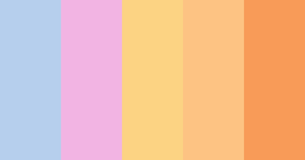 Download celestial dawn color palette PNG image (landscape)