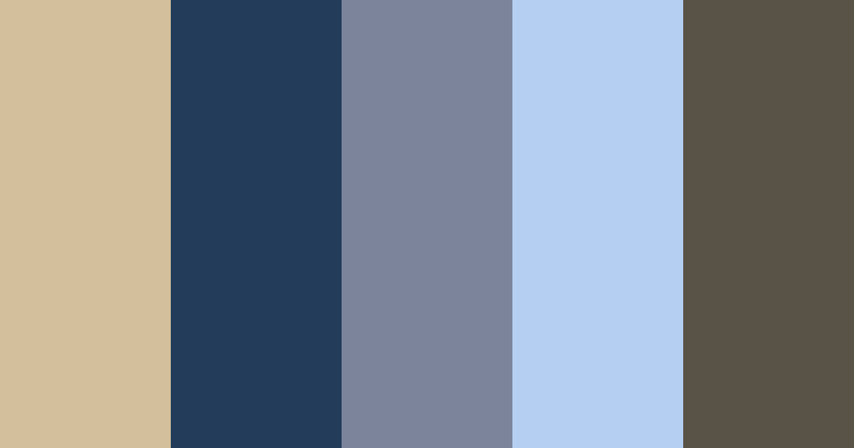 Download twilight serenity color palette PNG image (landscape)
