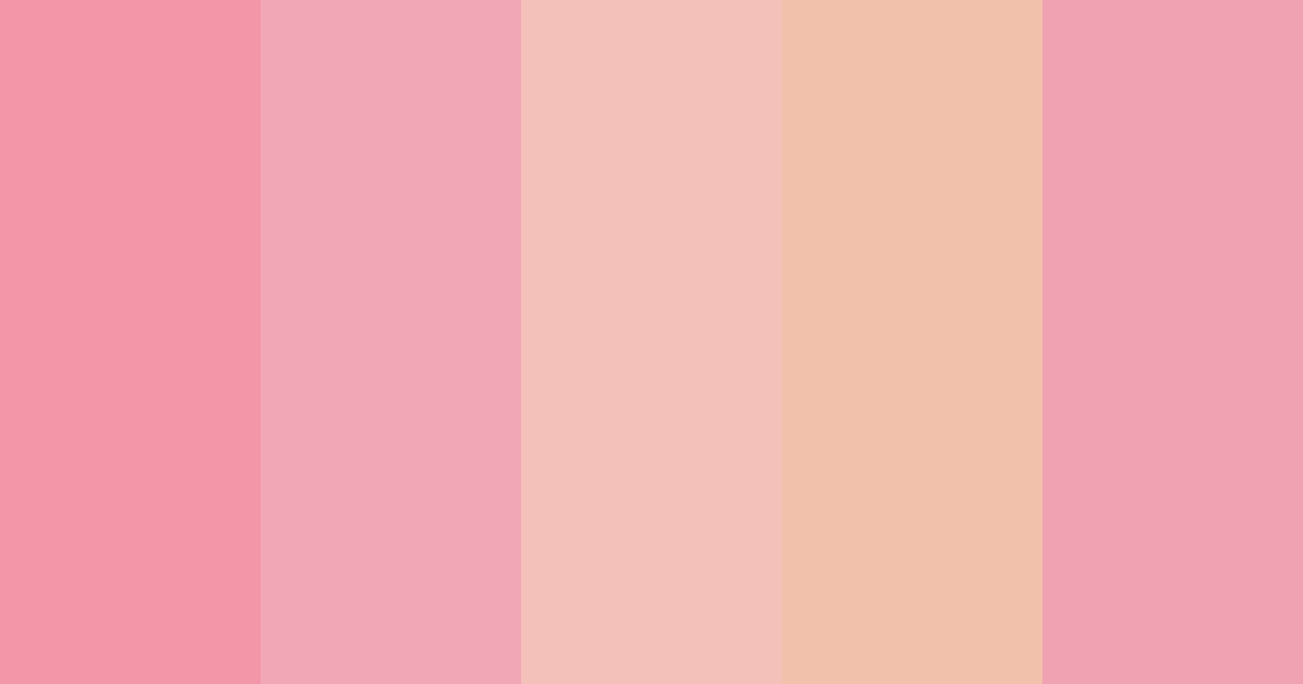 Download pink strawberry delight color palette PNG image (landscape)