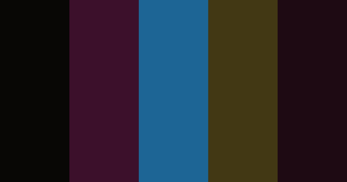 Download mystic forest color palette PNG image (landscape)