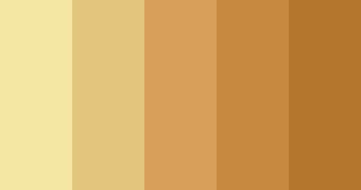 Download sandy shades color palette PNG image (landscape)