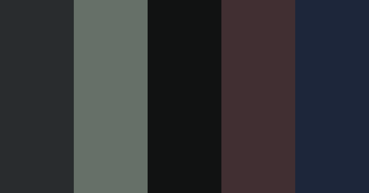 Download shadowed forest color palette PNG image (landscape)