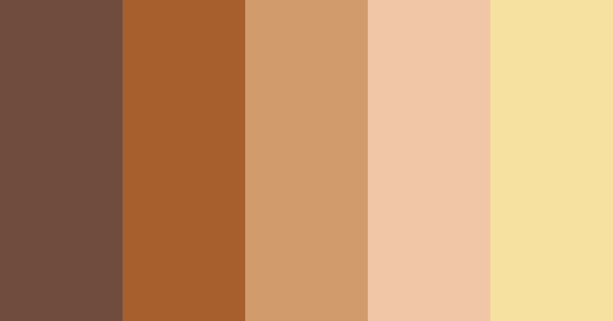 Download chocolate delight color palette PNG image (landscape)