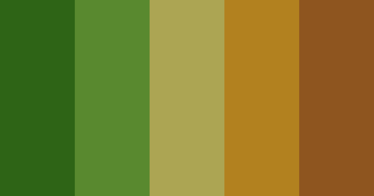 Download green management color palette PNG image (landscape)
