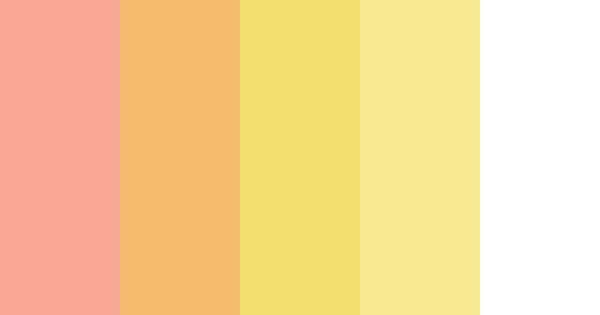 Download stage of sunshine color palette PNG image (landscape)