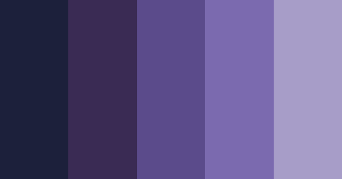 Download mystical purple color palette PNG image (landscape)