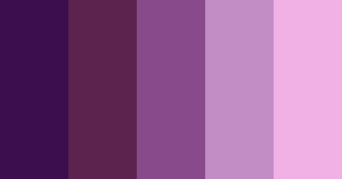 Download purple emo cute color palette PNG image (landscape)