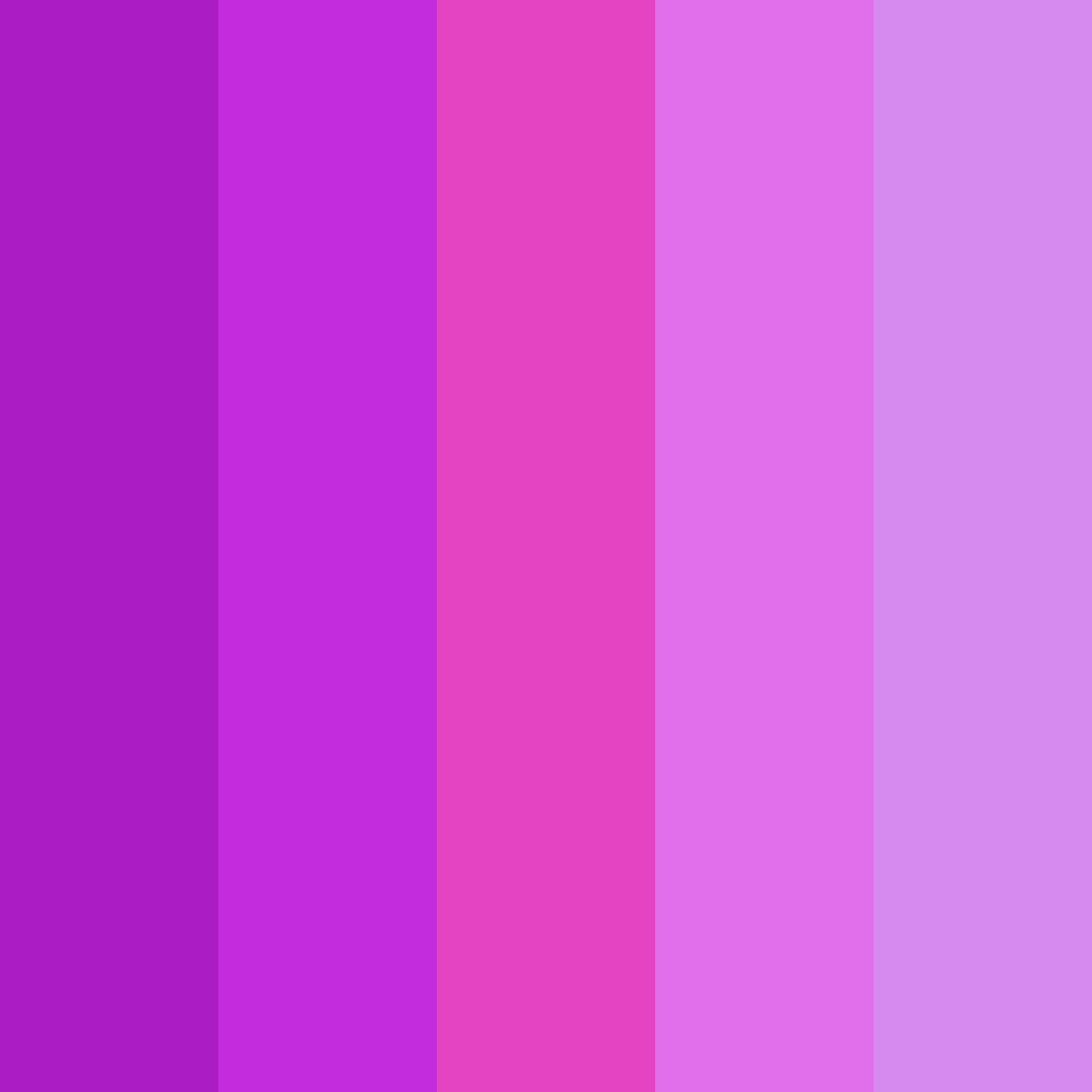 Download lavender dreams color palette PNG image (square)