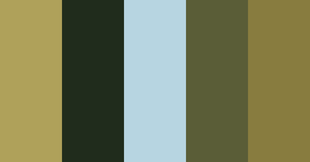 Download forest whisper color palette PNG image (landscape)