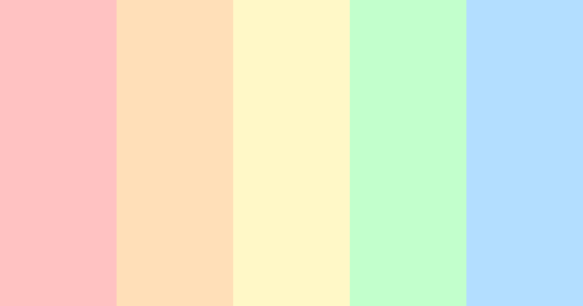 Download playful orange color palette PNG image (landscape)