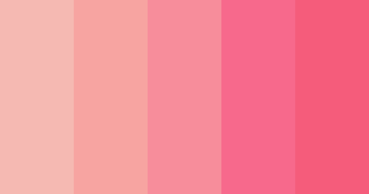 Download blushing elegance color palette PNG image (landscape)