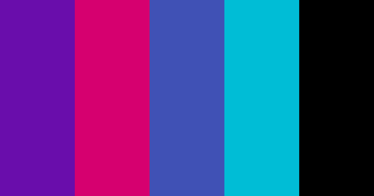 Download vibrant space purple color palette PNG image (landscape)