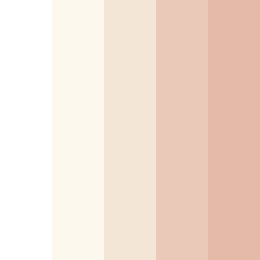 Download white angelic tones color palette PNG image (square)
