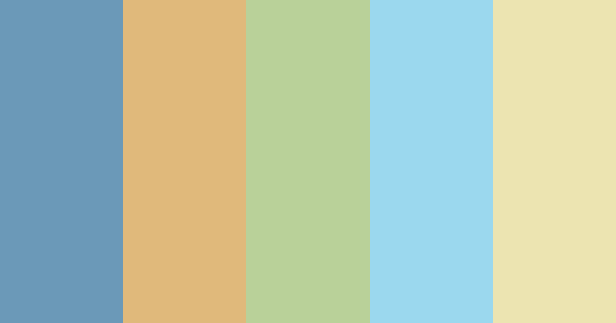 Download meadow serenity color palette PNG image (landscape)