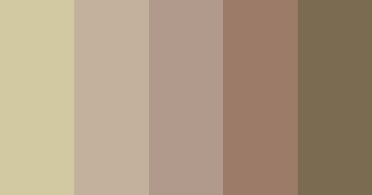 Download shades of olive color palette PNG image (landscape)
