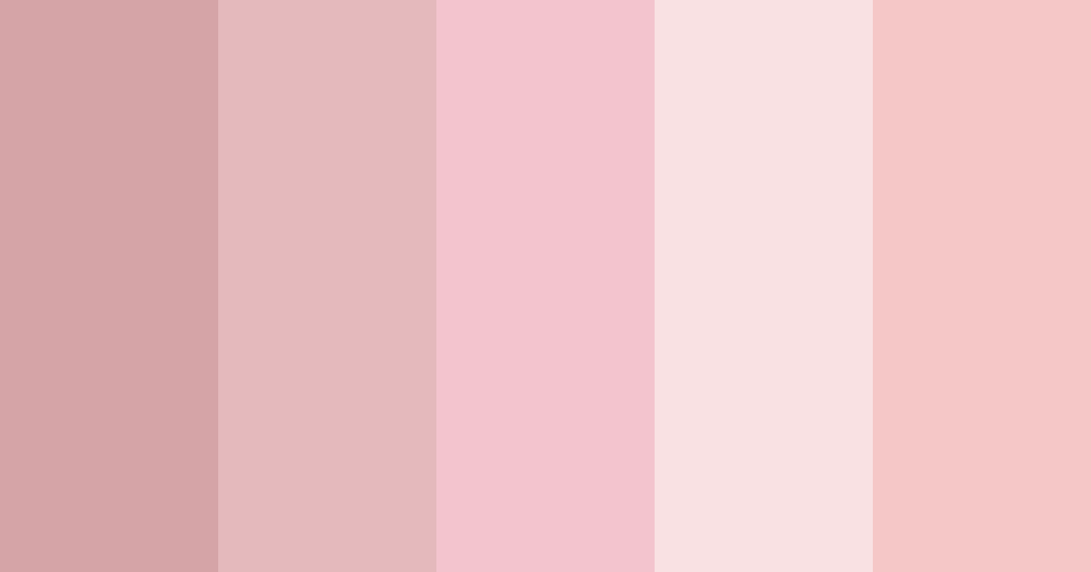 Download blushing petals color palette PNG image (landscape)