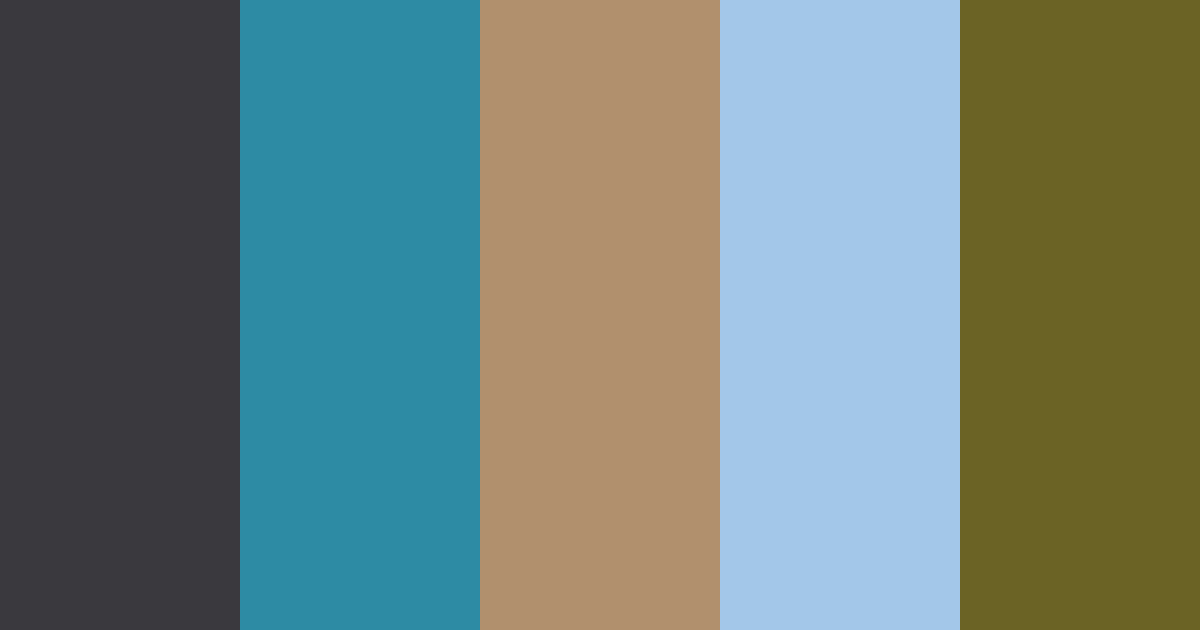 Download coastal serenity color palette PNG image (landscape)