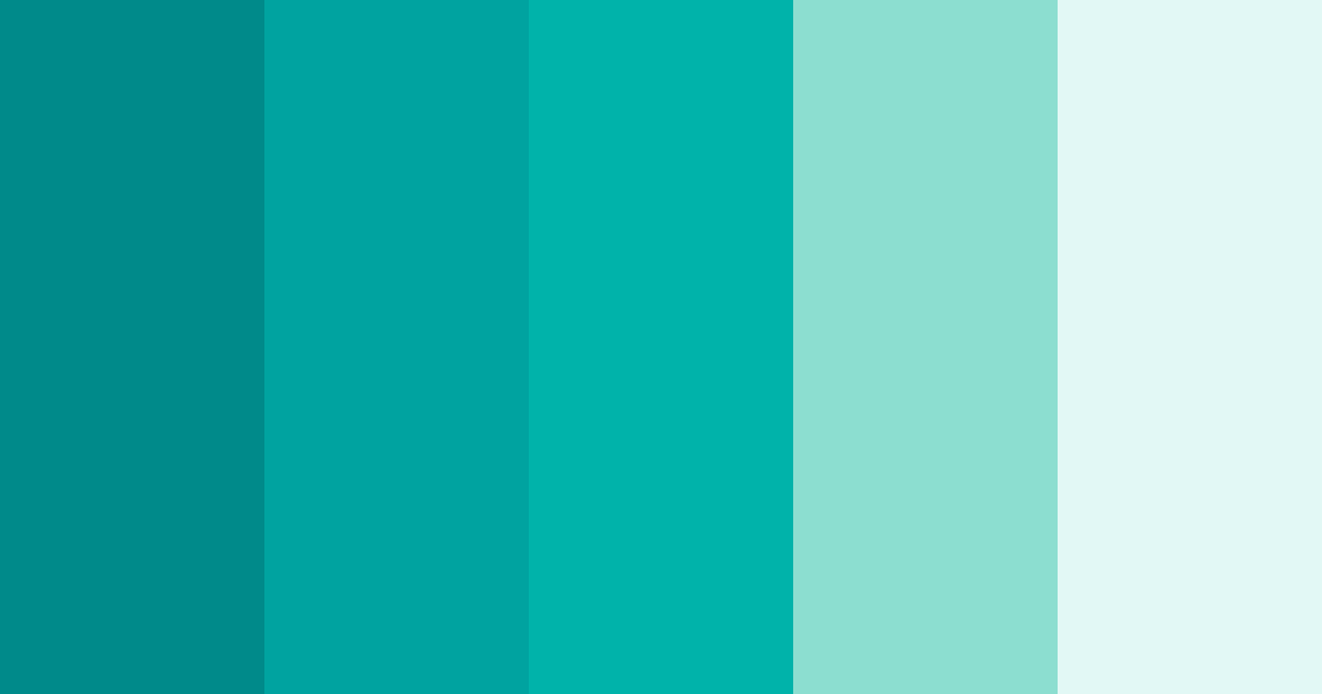 Download teal train journey color palette PNG image (landscape)