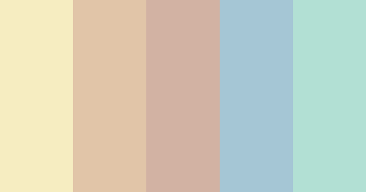 Download jasmine breeze serenade color palette PNG image (landscape)