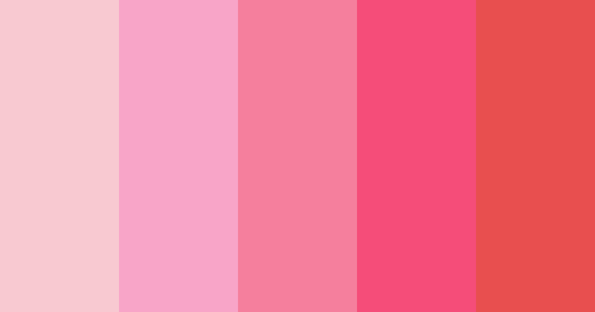 Download blushing madeline color palette PNG image (landscape)