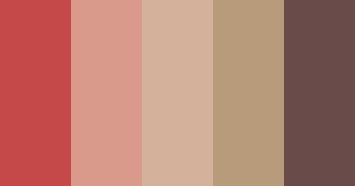 Download strawberry mocha shades color palette PNG image (landscape)