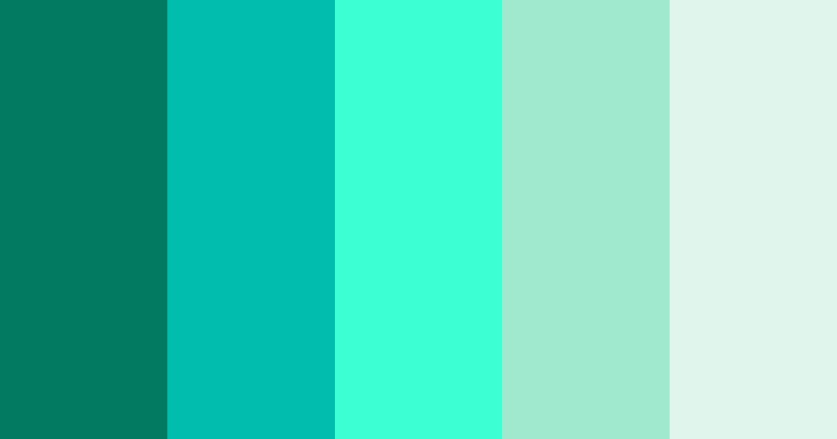 Download jade oasis color palette PNG image (landscape)
