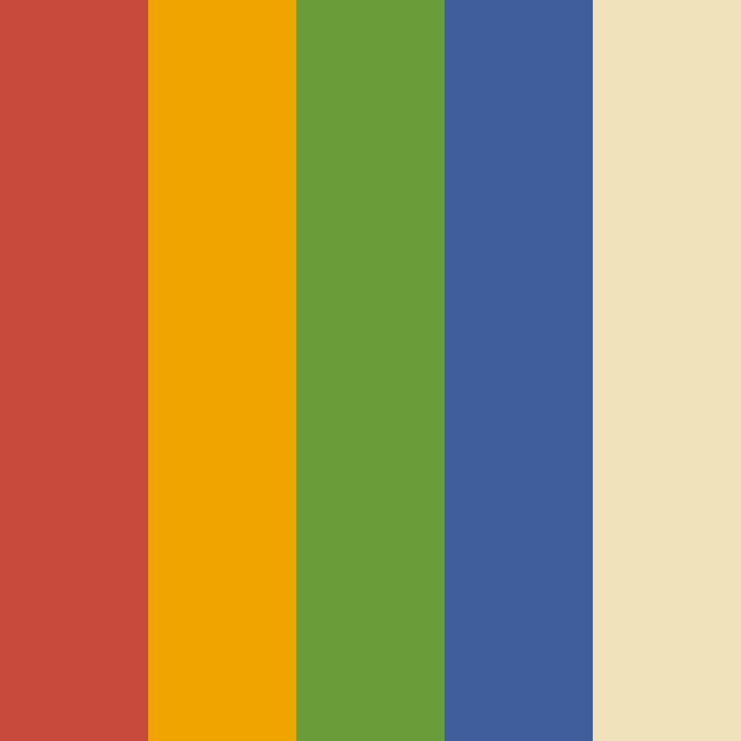 Download outdoor adventure red color palette PNG image (square)