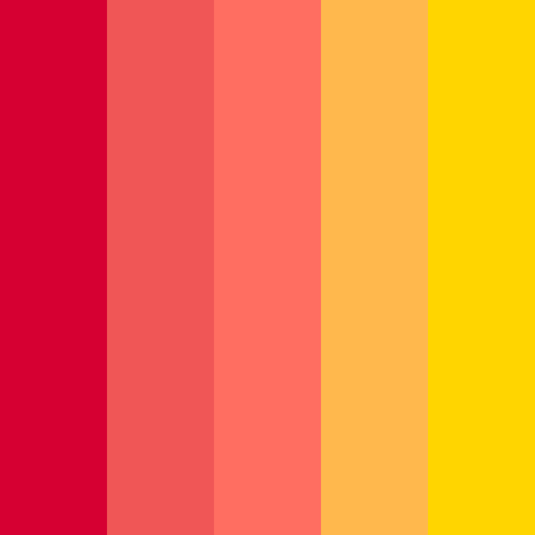 Download blushing bouquets color palette PNG image (square)