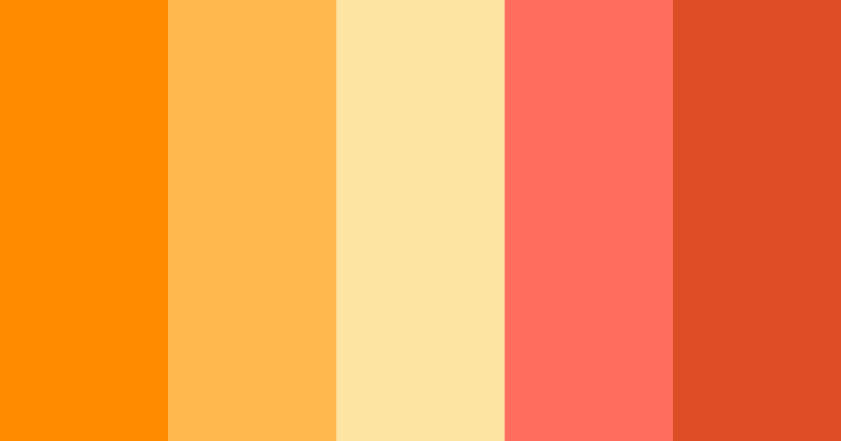 Download sunset reverie color palette PNG image (landscape)