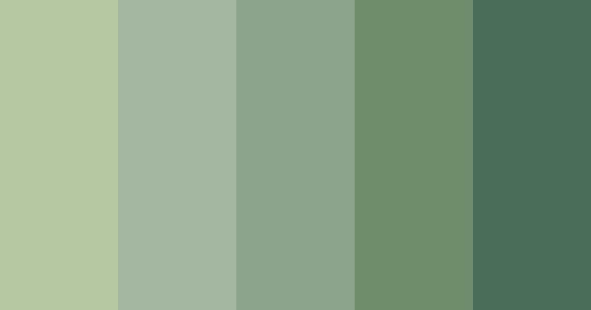Download whispering sage color palette PNG image (landscape)